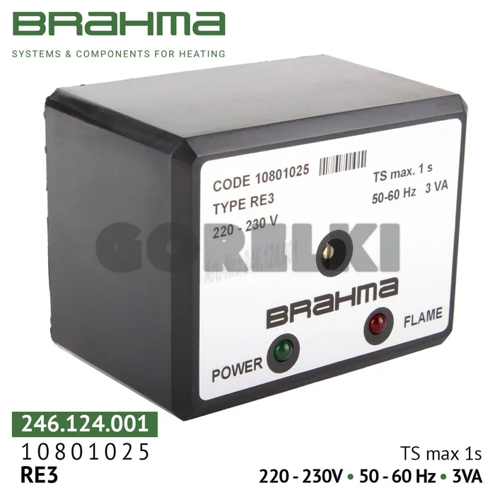Датчик пламени Brahma RE3 10801025