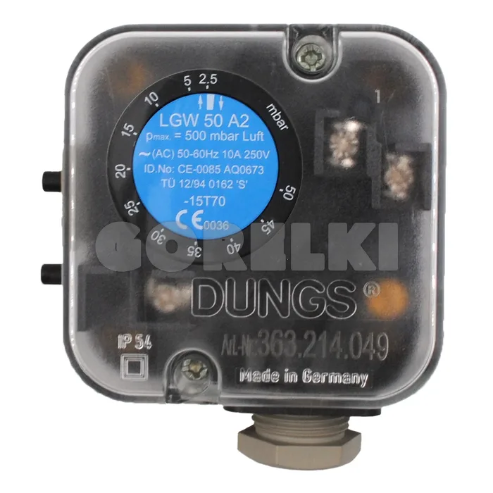 Датчик-реле давления Dungs LGW50A2