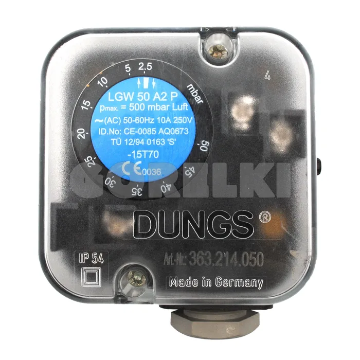 Датчик-реле давления Dungs LGW50A2P