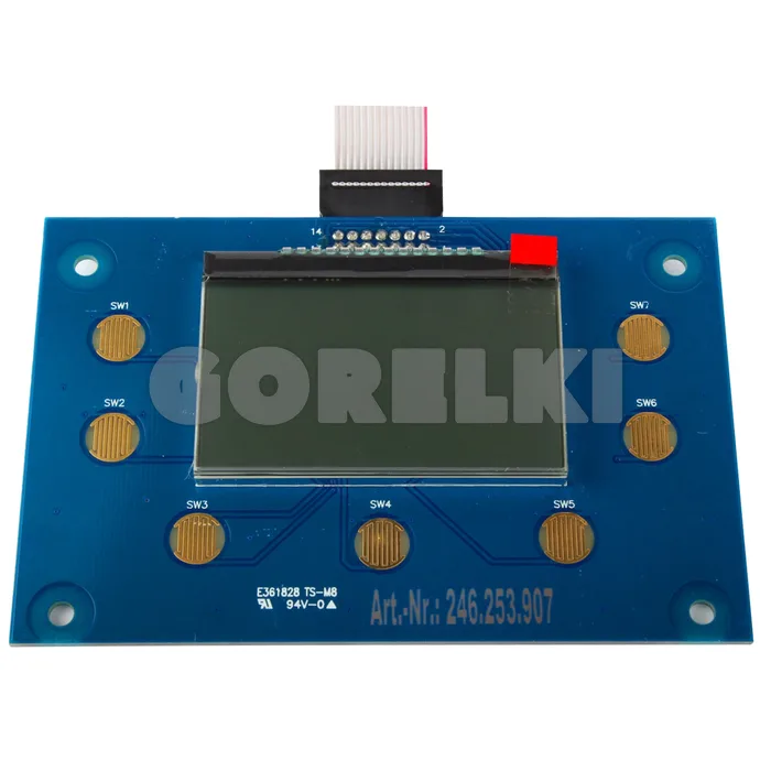 Дисплей Brahma LCD8.B7P 16021180 для газового котла