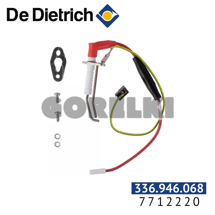 Электрод ионизации De Dietrich 7712220 для газового котла