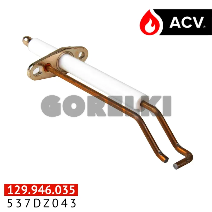Электрод сдвоенный ACV 537DX016 537DZ043 для газового котла