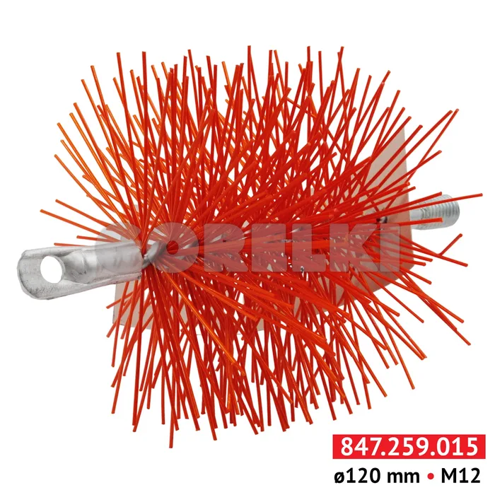 Ершик-насадка для чистки дымохода S+K TECHNIK 72994H D120 PVC