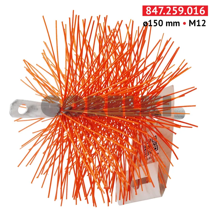 Ершик-насадка для чистки дымохода S+K TECHNIK 72995H D150 PVC