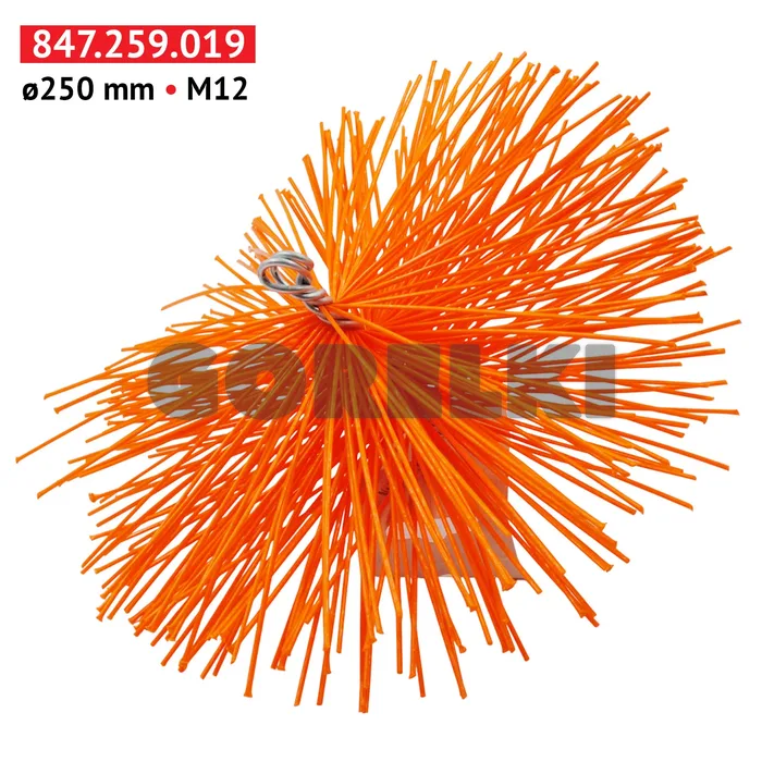 Ершик-насадка для чистки дымохода S+K TECHNIK 72998H D250 PVC