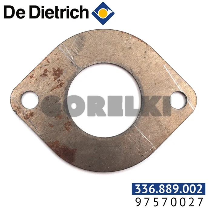 Фланец De Dietrich окошка для наблюдения за пламенем 97570027 для газового котла