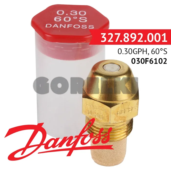Форсунка Danfoss 0.30GPH, 60S