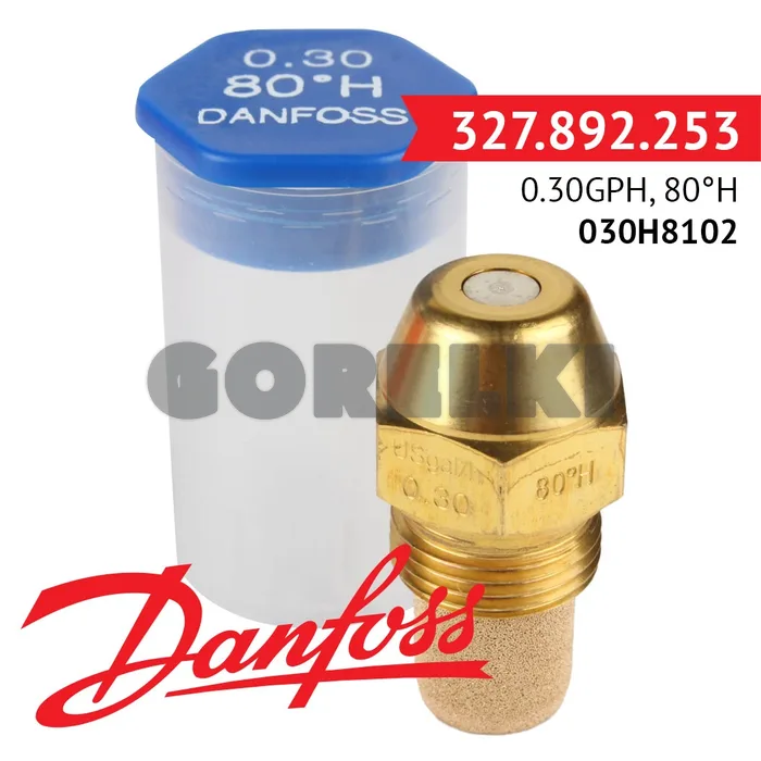 Форсунка Danfoss 0.30GPH, 80H