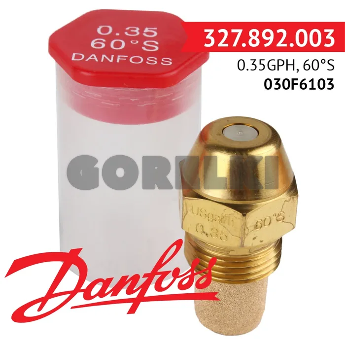 Форсунка Danfoss 0.35GPH, 60S