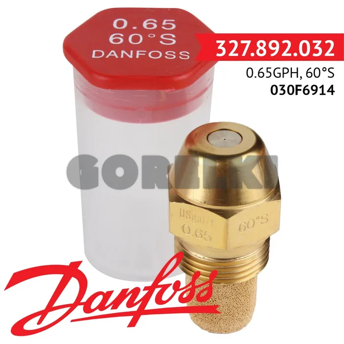Форсунка Danfoss 0.65GPH, 60S