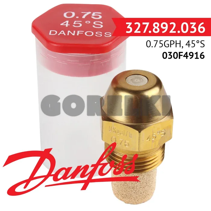 Форсунка Danfoss 0.75GPH, 45S