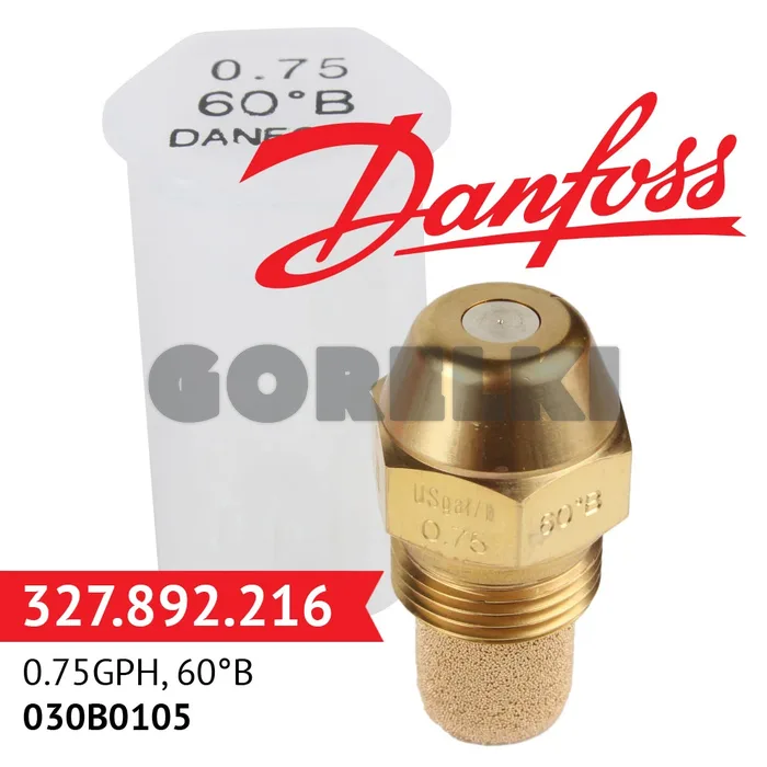 Форсунка Danfoss 0.75GPH, 60B