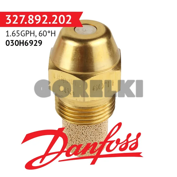 Форсунка Danfoss 1.65GPH, 60H