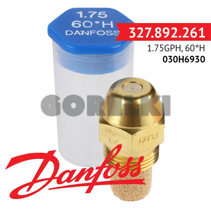 Форсунка Danfoss 1.75GPH, 60H