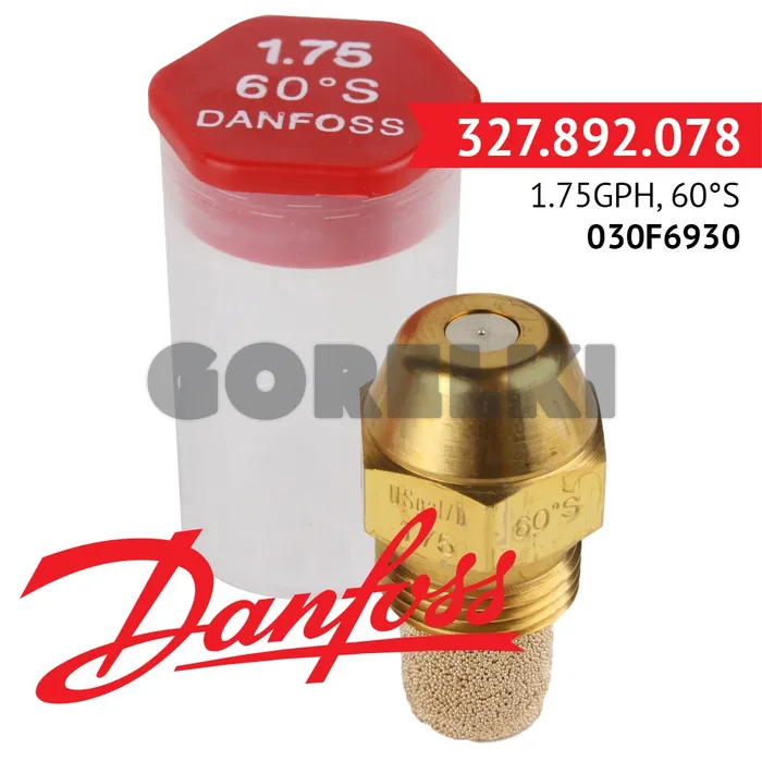 Форсунка Danfoss 1.75GPH, 60S