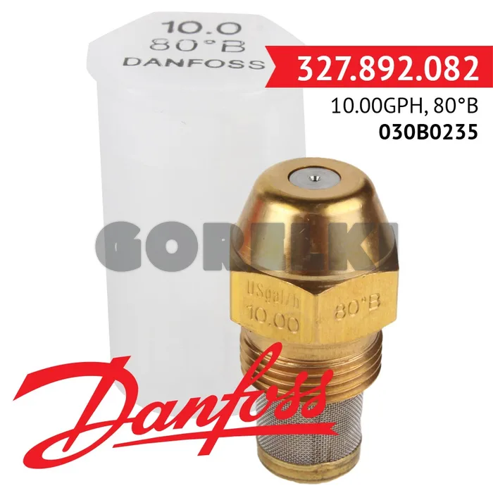 Форсунка Danfoss 10.00GPH, 80B