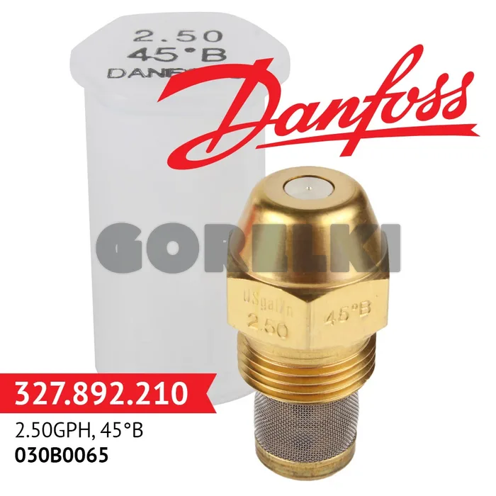 Форсунка Danfoss 2.50GPH, 45B