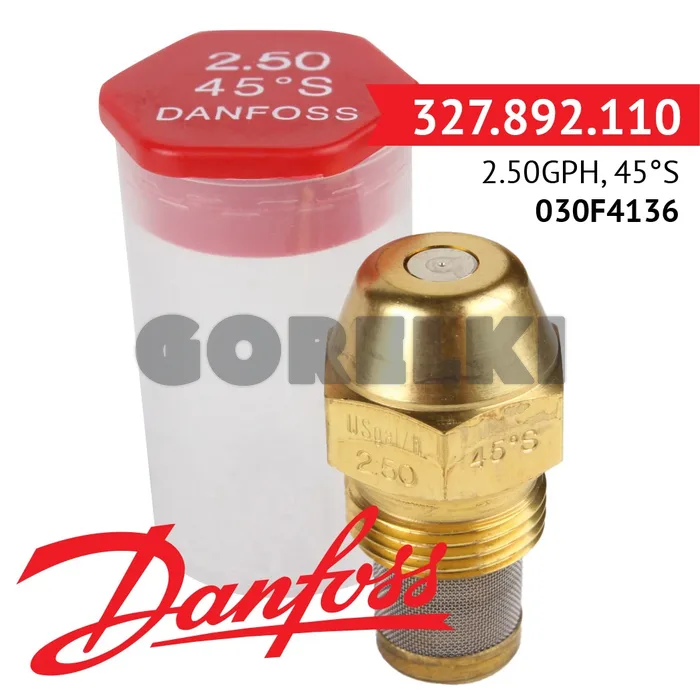 Форсунка Danfoss 2.50GPH, 45S