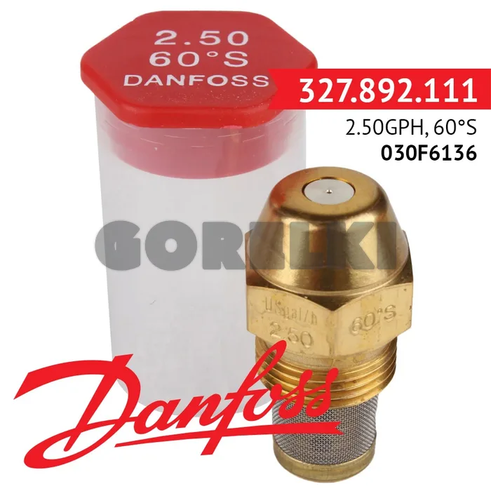 Форсунка Danfoss 2.50GPH, 60S