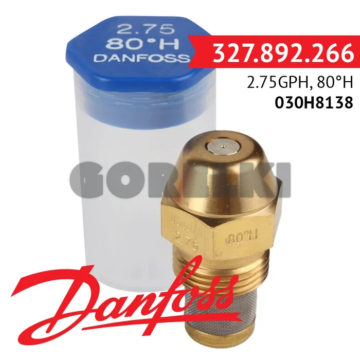 Форсунка Danfoss 2.75GPH, 80H