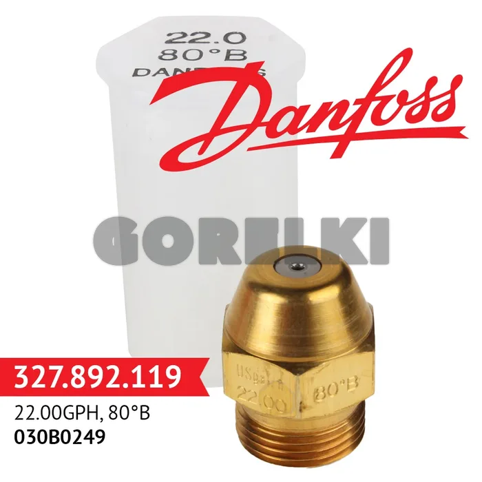 Форсунка Danfoss 22.00GPH, 80B