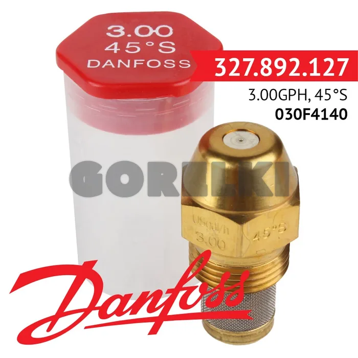 Форсунка Danfoss 3.00GPH, 45S