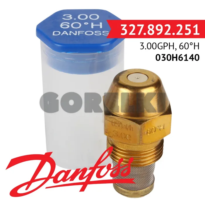 Форсунка Danfoss 3.00GPH, 60H
