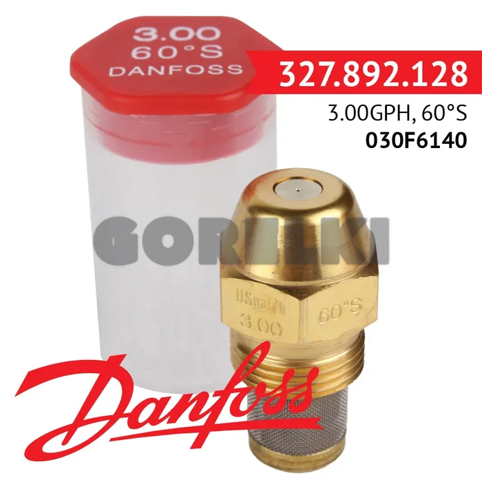 Форсунка Danfoss 3.00GPH, 60S