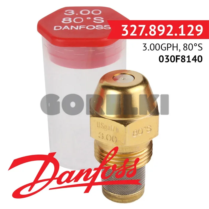 Форсунка Danfoss 3.00GPH, 80S