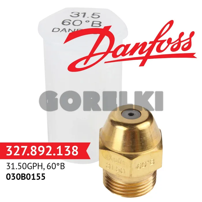 Форсунка Danfoss 31.50GPH, 60B