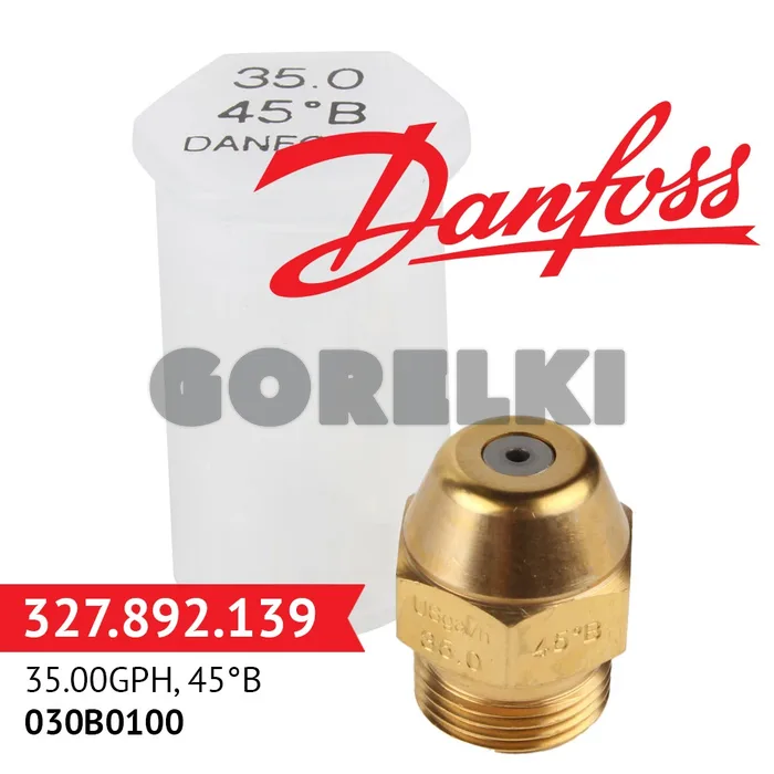 Форсунка Danfoss 35.00GPH, 45B