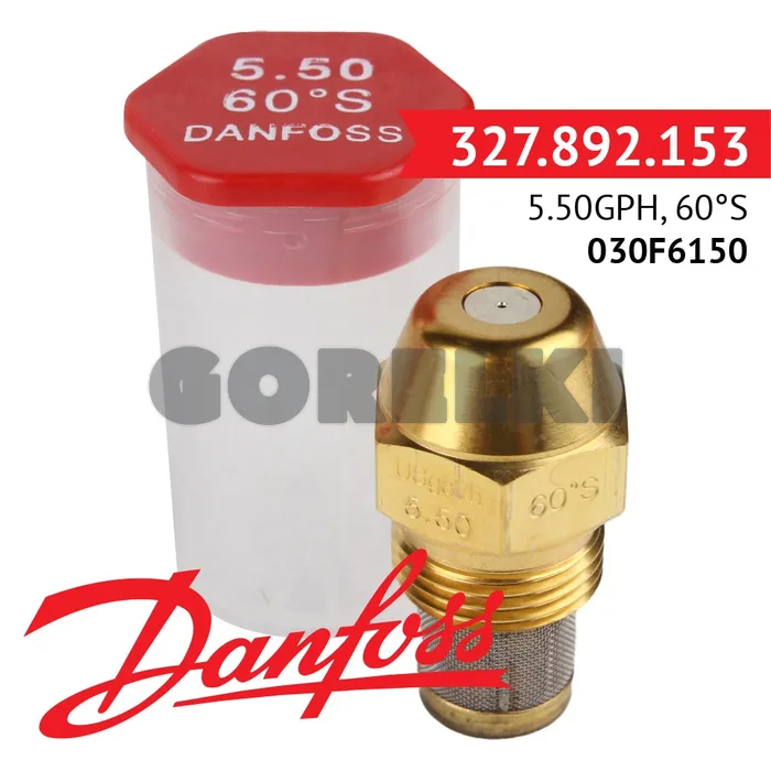 Форсунка Danfoss 5.50GPH, 60S