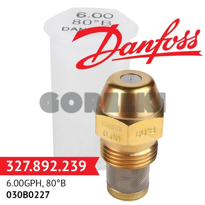 Форсунка Danfoss 6.00GPH, 80B