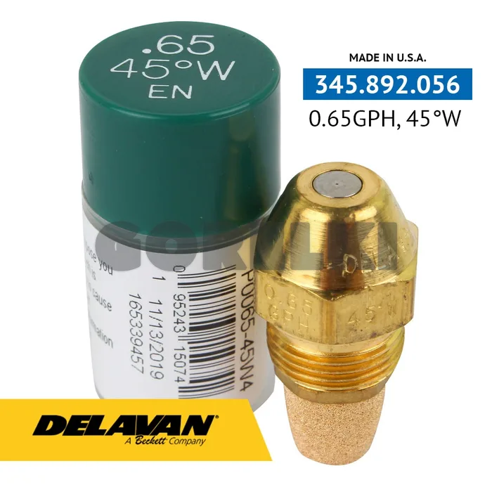 Форсунка Delavan 0.65GPH, 45W