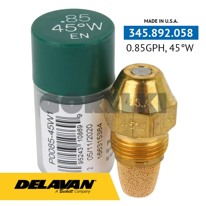 Форсунка Delavan 0.85GPH, 45W