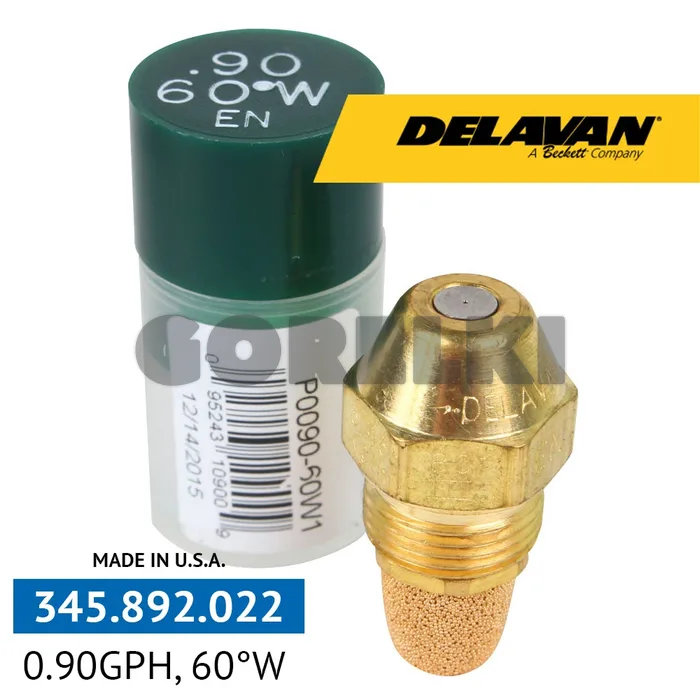 Форсунка Delavan 0.90GPH, 60W