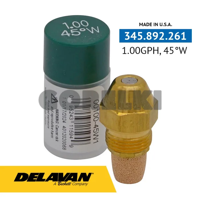Форсунка Delavan 1.00GPH, 45W