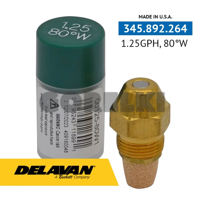 Форсунка Delavan 1.25GPH, 80W (1)