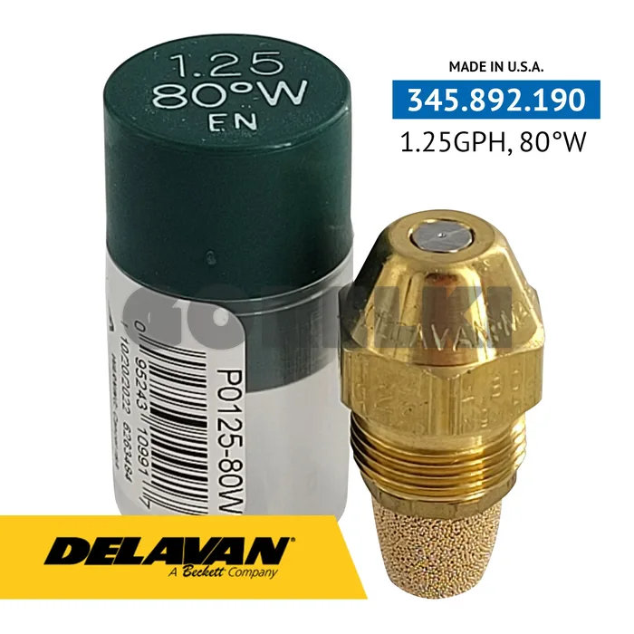 Форсунка Delavan 1.25GPH, 80W