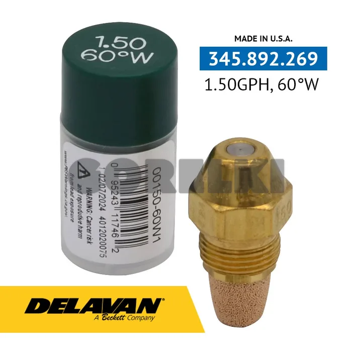 Форсунка Delavan 1.50GPH, 60W (1)