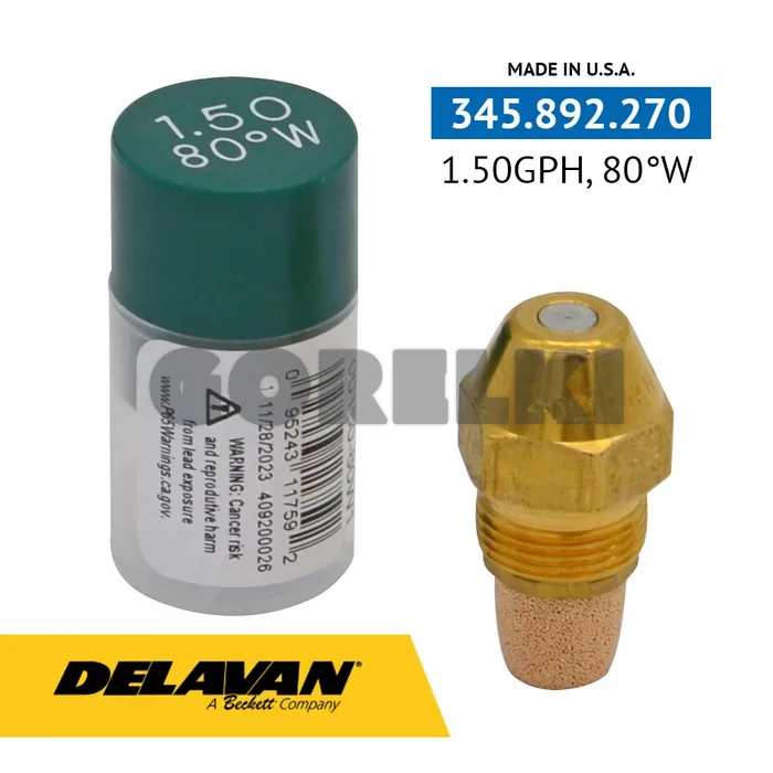 Форсунка Delavan 1.50GPH, 80W (1)
