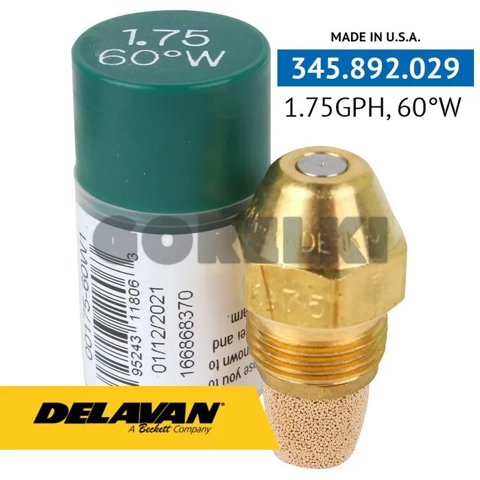 Форсунка Delavan 1.75GPH, 60W