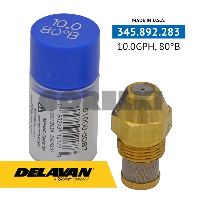 Форсунка Delavan 10.00GPH, 80B