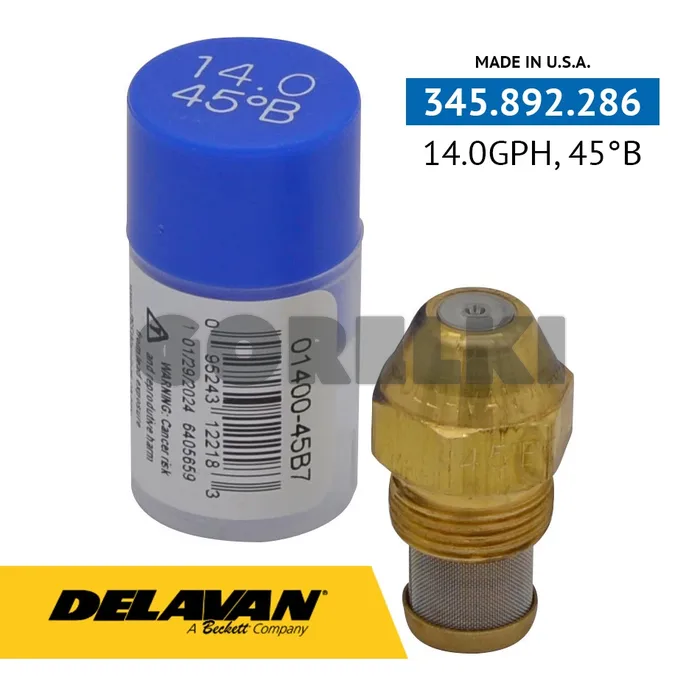 Форсунка Delavan 14.00GPH, 45B