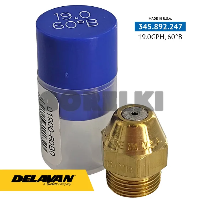 Форсунка Delavan 19.00GPH, 60B