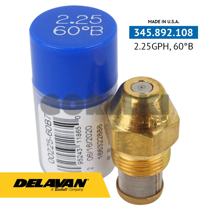 Форсунка Delavan 2.25GPH, 60B