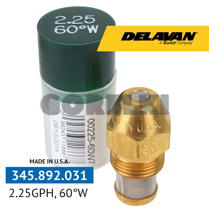 Форсунка Delavan 2.25GPH, 60W