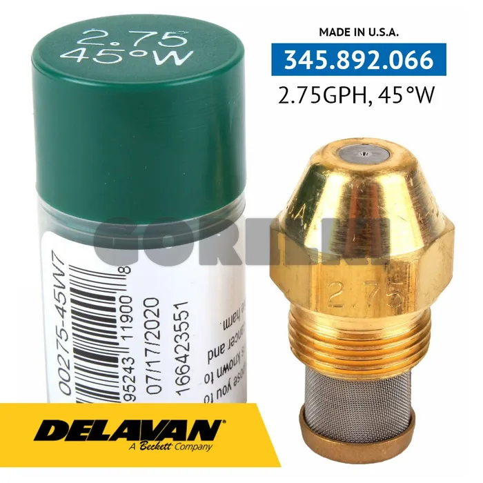 Форсунка Delavan 2.75GPH, 45W