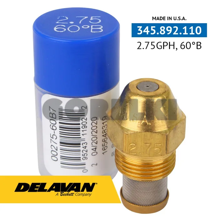 Форсунка Delavan 2.75GPH, 60B