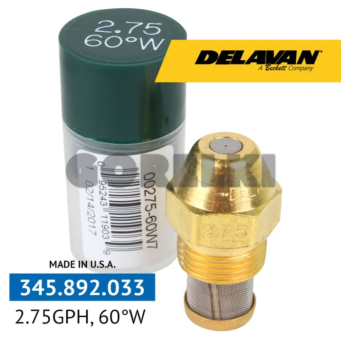 Форсунка Delavan 2.75GPH, 60W